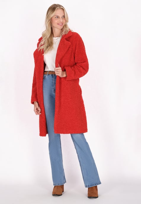 IZIA jas Dames rood - Image 2