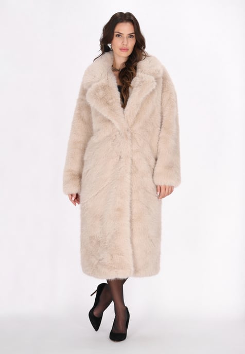 Faina overgangsjas Dames Crèmebeige - Image 3