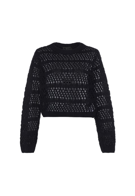 Faina Jumper Dames zwart - Image 1