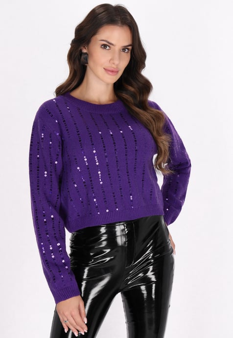 Faina Jumper Dames pruim - Image 3