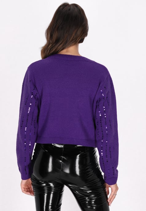 Faina Jumper Dames pruim - Image 4