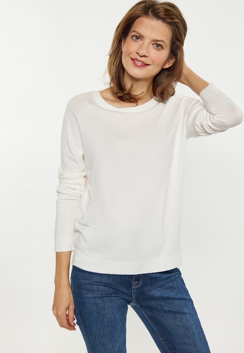 usha Jumper Dames wit - Image 3