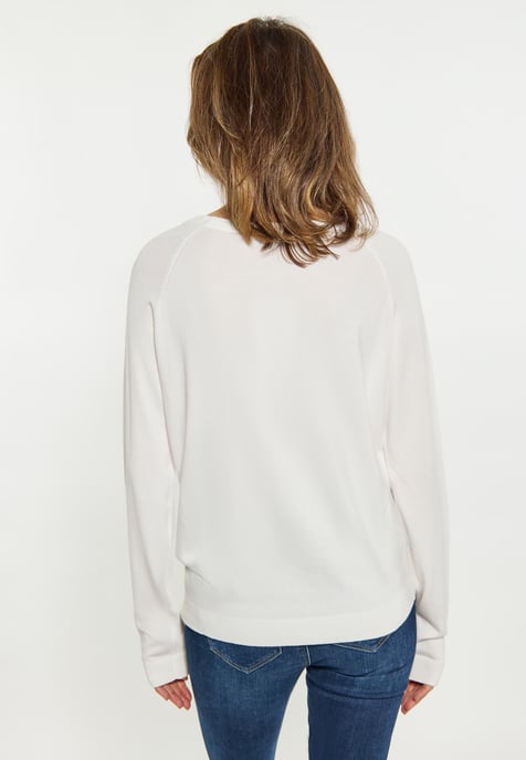usha Jumper Dames wit - Image 5