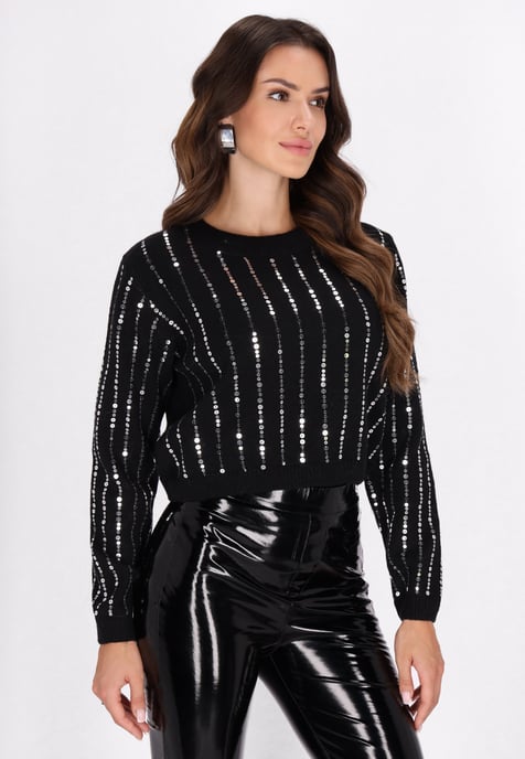 Faina Jumper Dames zwart - Image 3