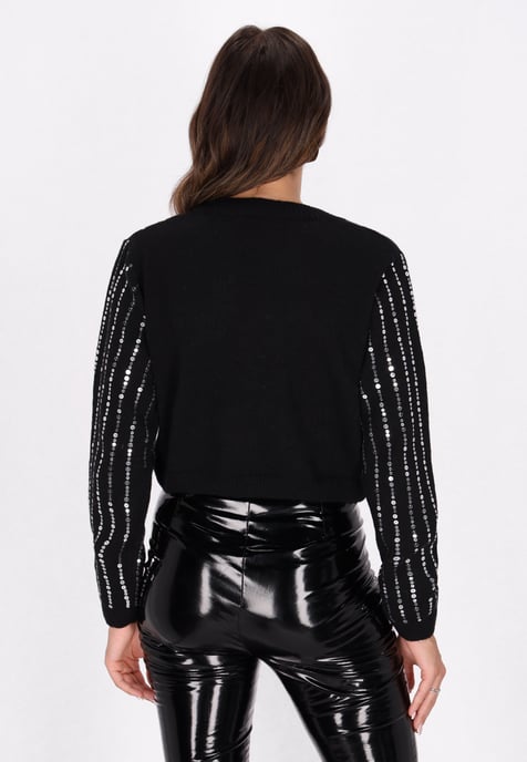 Faina Jumper Dames zwart - Image 4