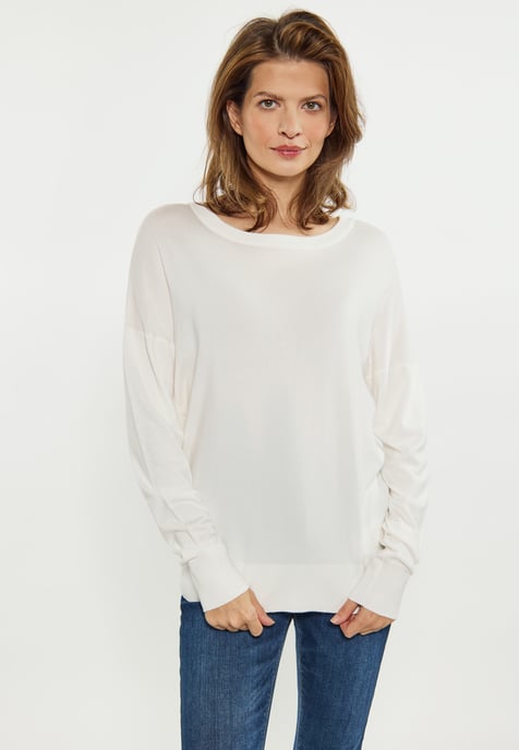 usha Jumper Dames wit - Image 3