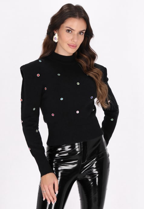 Faina Jumper Dames zwart - Image 3