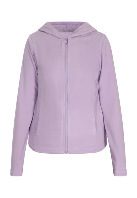 Mymo fleecejack vrouwen Licht paars - Image 1