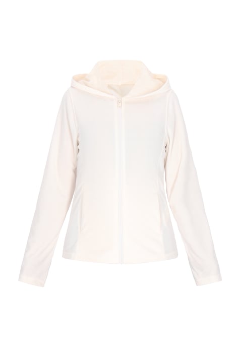 Faina Fleece jas Dames wolwit - Image 1
