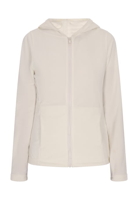 Mymo fleecejack vrouwen wit - Image 1