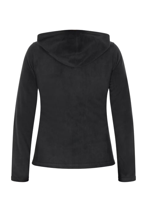 Faina Fleece jas Dames zwart - Image 4
