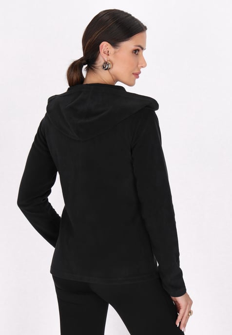Faina Fleece jas Dames zwart - Image 5