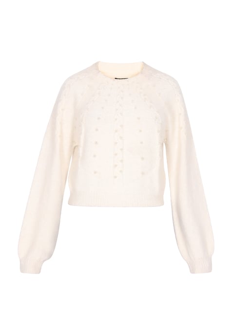 Faina Jumper Dames wolwit - Image 1