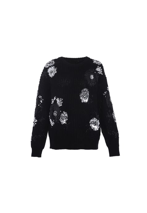 Faina Jumper Dames zwart - Image 1