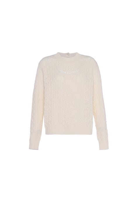 Faina Jumper Dames wolwit - Image 1