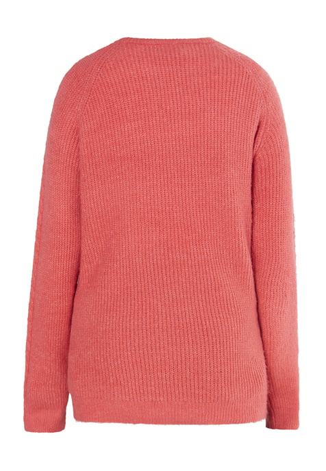 usha Gebreide trui Dames Vintage rood - Image 2