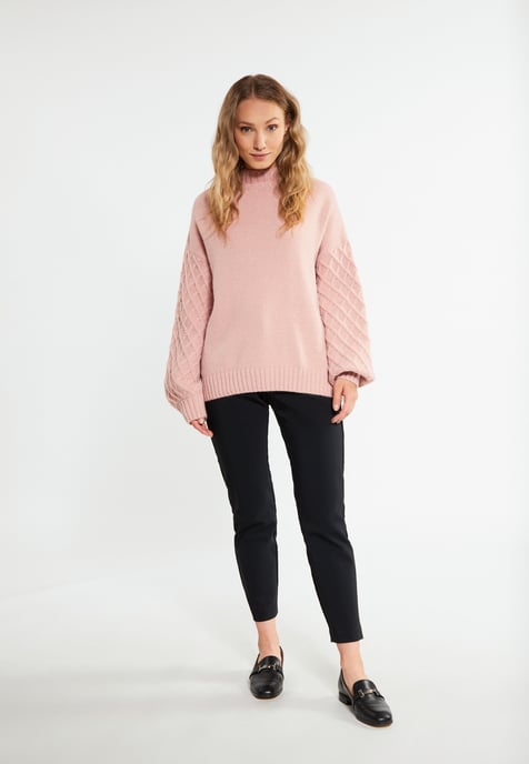 RISA Gebreide trui teylon Dames oud roze - Image 2