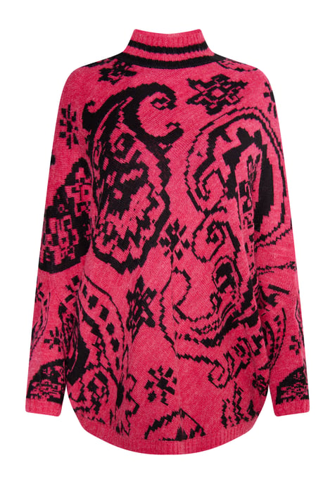usha Poncho-trui Dames rood - Image 1
