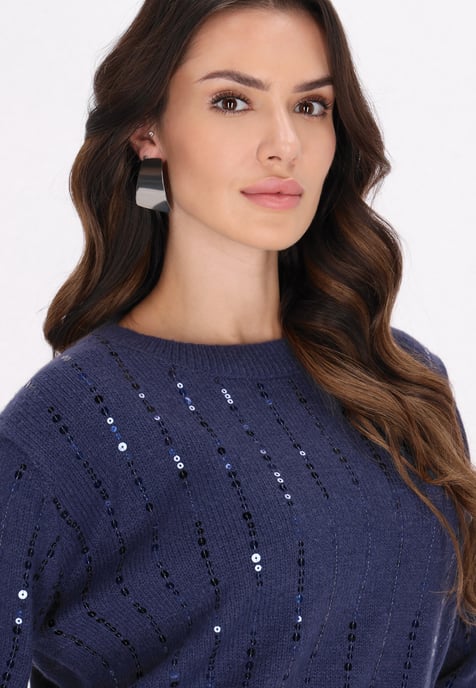 Faina Jumper Dames marine - Image 5
