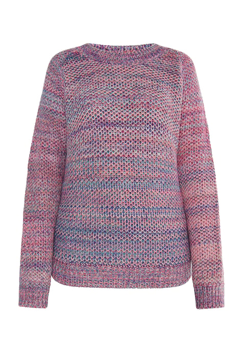 IZIA Gebreide trui Dames Roze Veelkleurig - Image 1