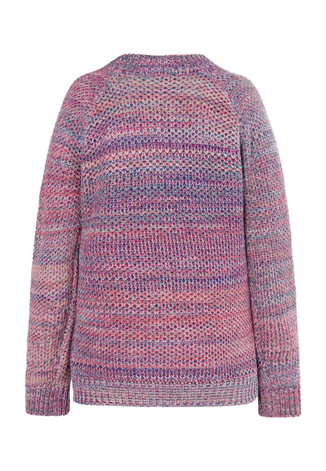 IZIA Gebreide trui Dames Roze Veelkleurig - Image 2