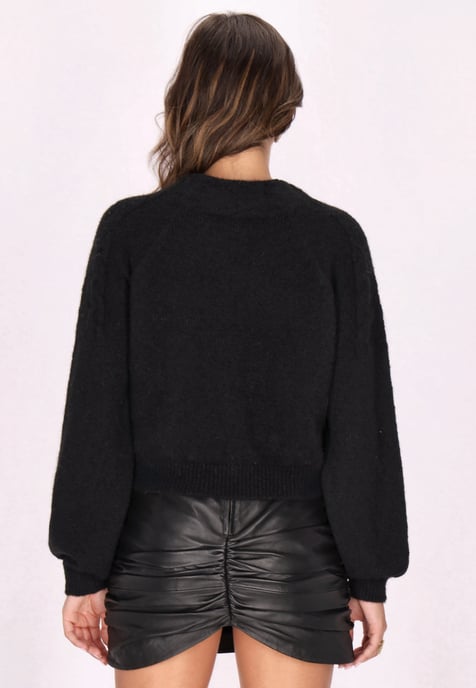 Faina Jumper Dames zwart - Image 4