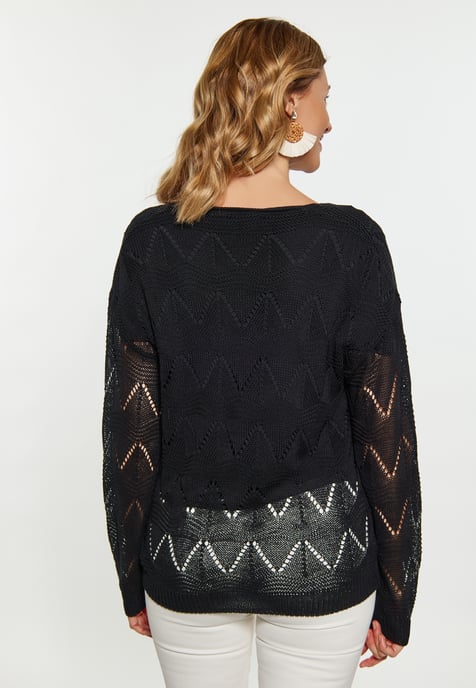 usha Jumper Dames zwart - Image 4