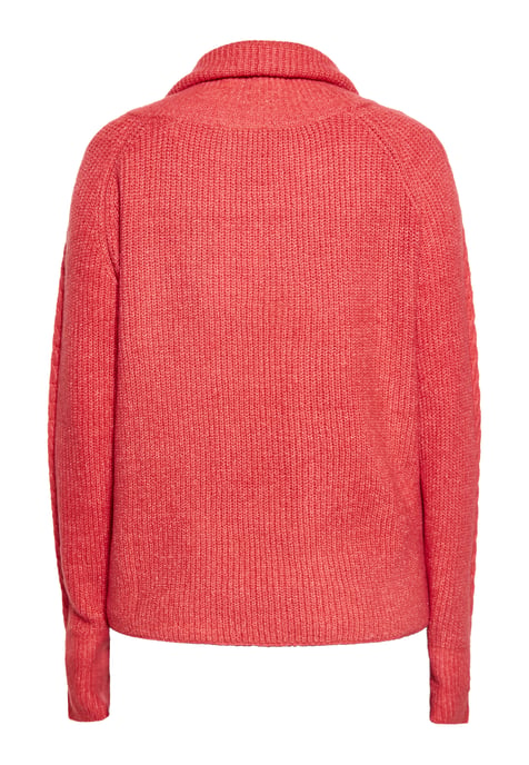 usha Gebreide trui Dames Vintage rood - Image 2