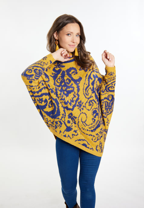 usha Poncho-trui Dames curry - Image 3
