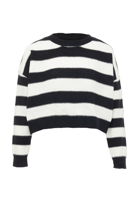 Faina Jumper Dames zwart en wit - Image 1