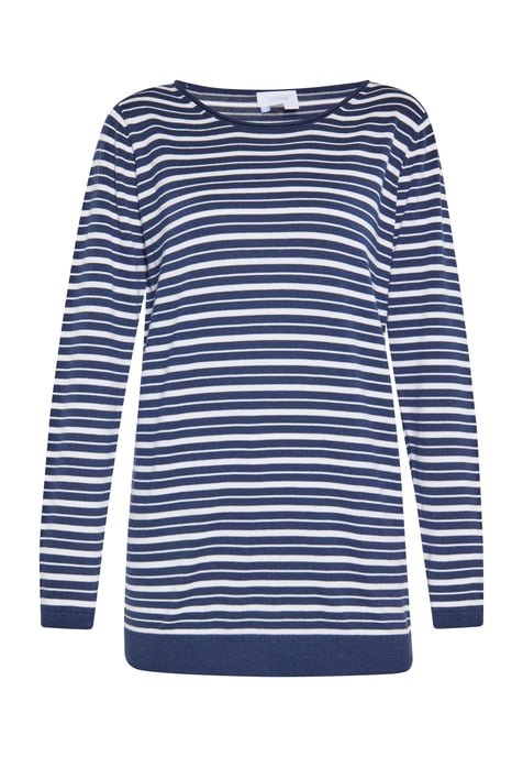 usha Jumper Dames marine wit - Image 1