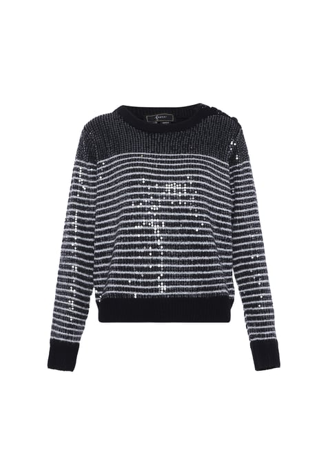Faina Jumper Dames zwart - Image 1