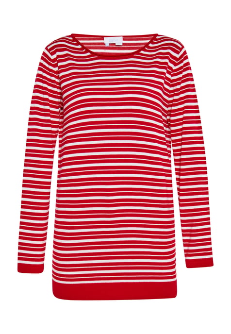 usha Jumper Dames rood wit - Image 1