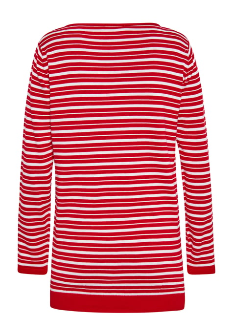 usha Jumper Dames rood wit - Image 4