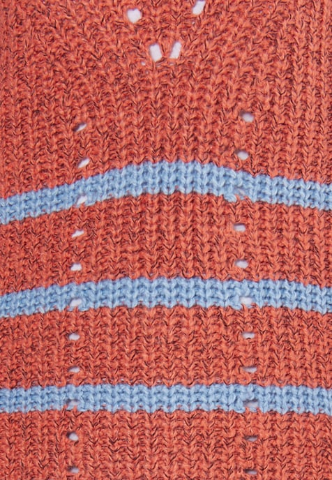 usha Gebreide trui Dames Vintage rood - Image 3