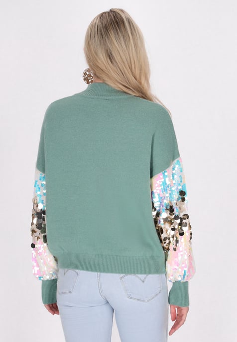 IZIA Jumper Dames aqua - Image 4