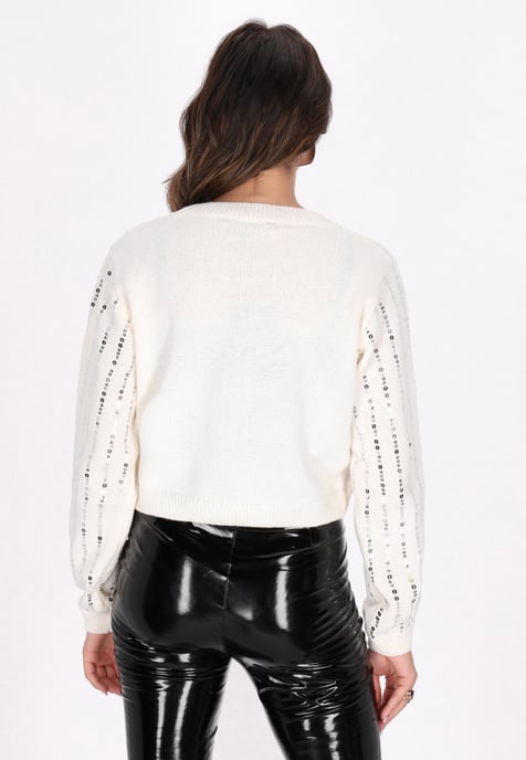 Faina Jumper Dames wolwit - Image 4