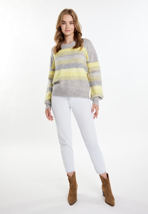 IZIA Jumper Dames Grijs Veelkleurig - Image 2