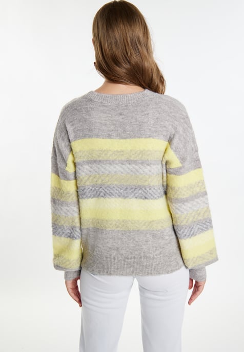 IZIA Jumper Dames Grijs Veelkleurig - Image 4