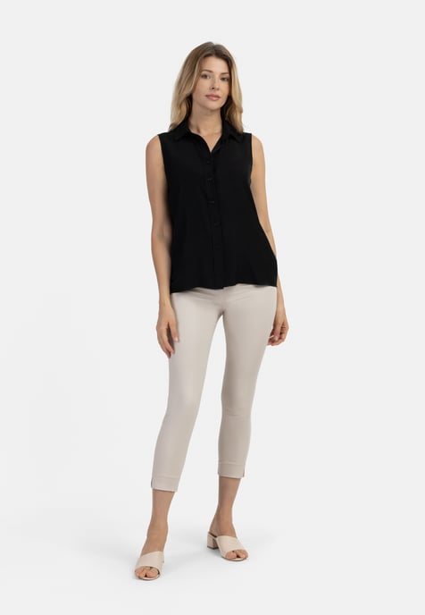 usha Blouse top Dames zwart - Image 2