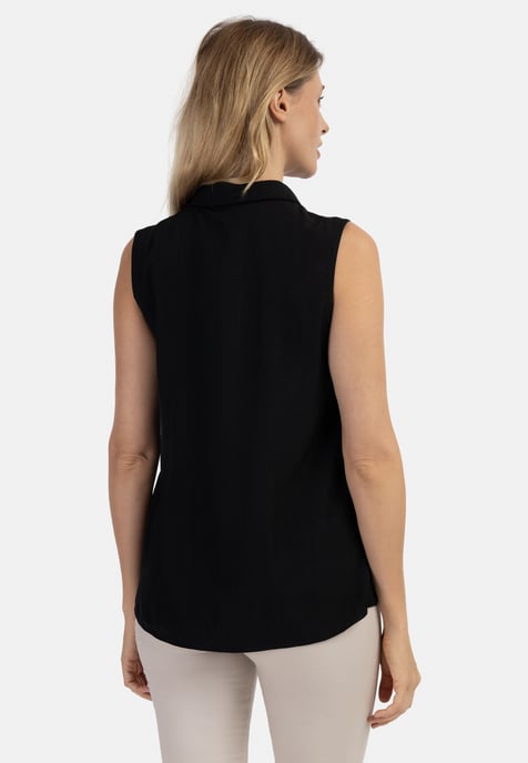 usha Blouse top Dames zwart - Image 4