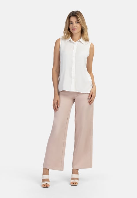 usha Blouse top Dames wolwit - Image 2