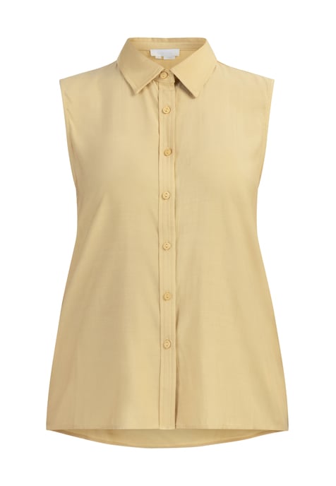 usha Blouse top Dames lichtgeel - Image 1
