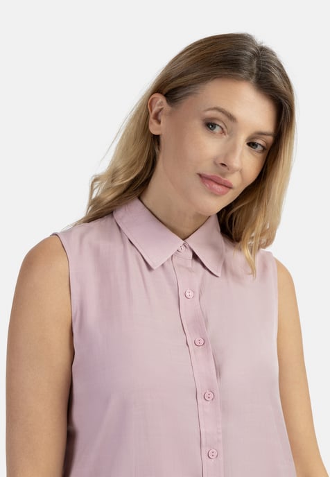 usha Blouse top Dames oud roze - Image 5