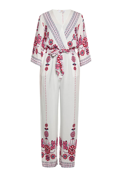 usha Jumpsuit Dames Wit Veelkleurig - Image 1