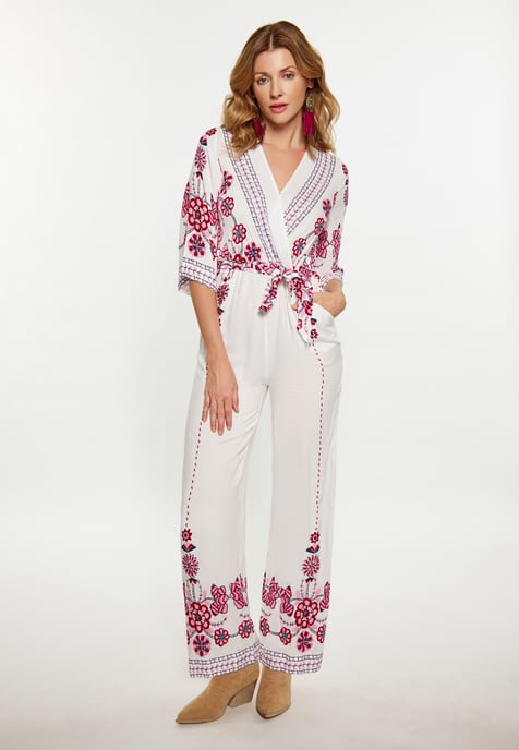 usha Jumpsuit Dames Wit Veelkleurig - Image 2