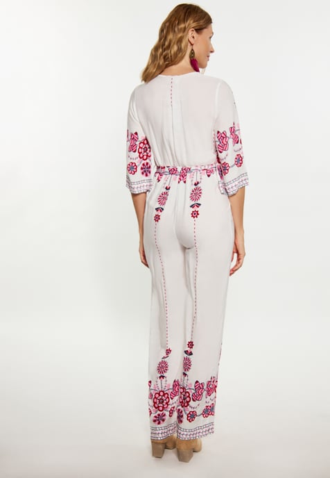 usha Jumpsuit Dames Wit Veelkleurig - Image 4