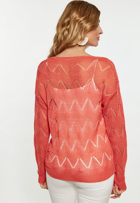 usha Jumper Dames koraal - Image 4
