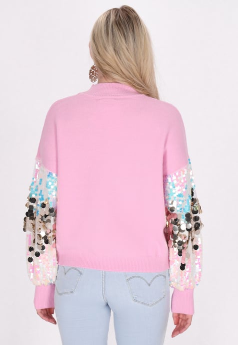 IZIA Jumper Dames lichtroze - Image 4