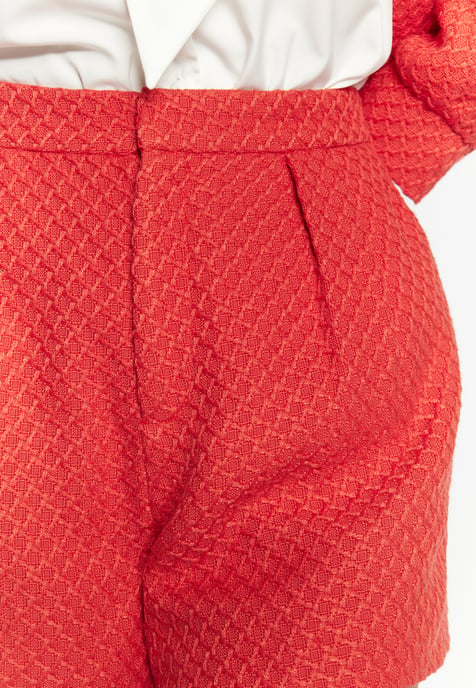 Faina Korte broek Dames rood - Image 5